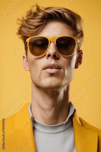 portrait of a person in sunglasses