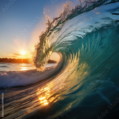 The big sea wave