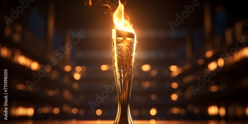 olympic torch photo