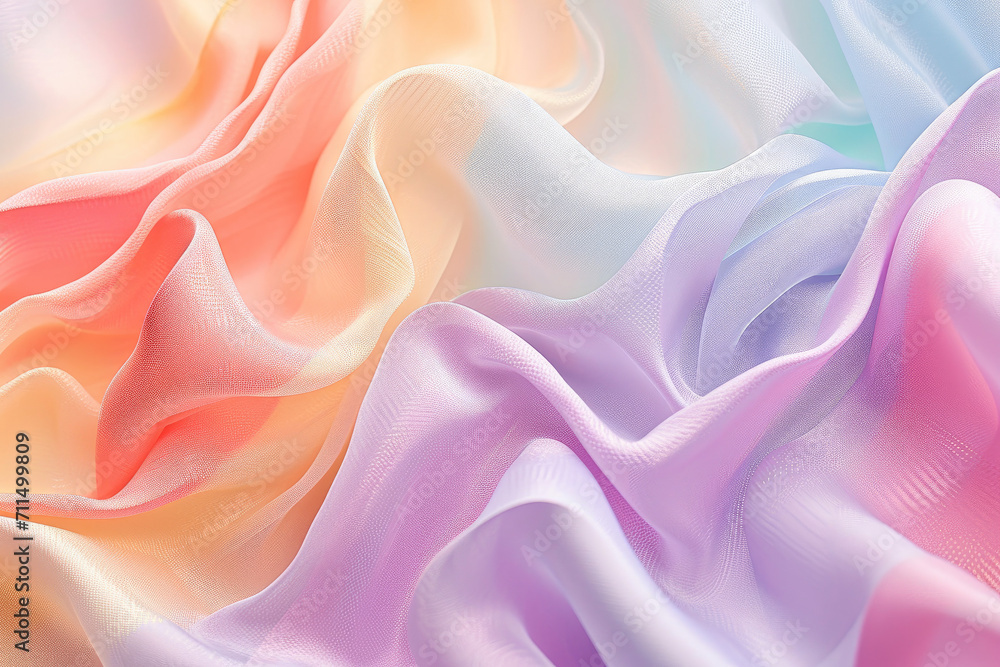 Obraz premium Vibrant Spring Palette and Textures, spring art