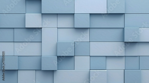Pastell blue blocks  closeup of mosaic squares  graphics for backgrounds in layers 3d  wallpaper  texture for web business