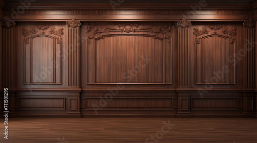 Wooden Masterpiece: Highly Crafted Premium Luxury Paneling Wall and Floor in Extra Wide Format