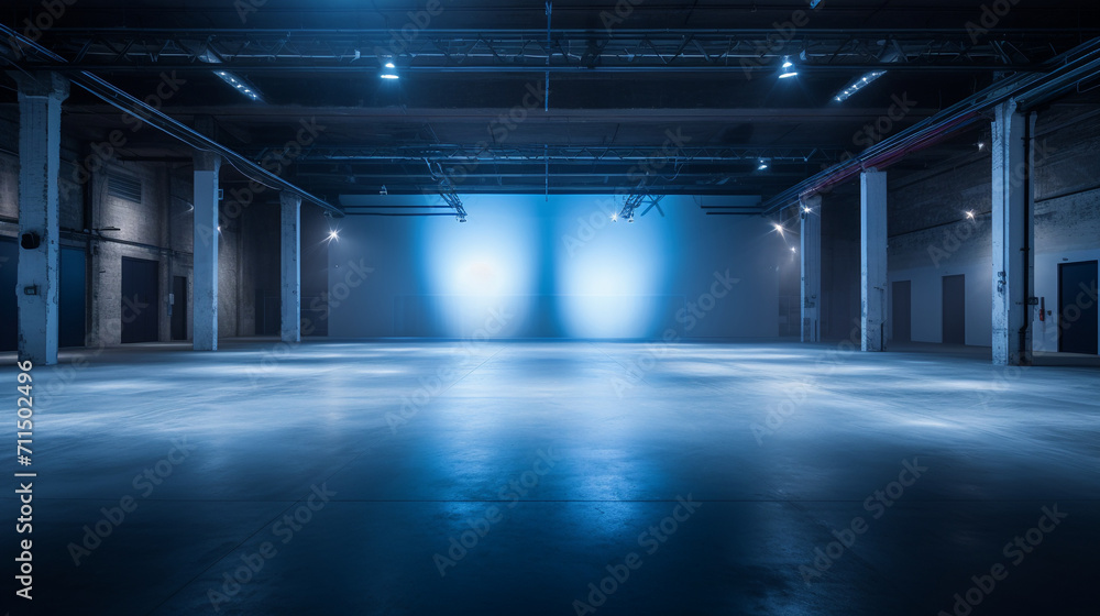 Venue Potential: Capturing the Serenity of an Empty Event Space Before the Festivities Begin