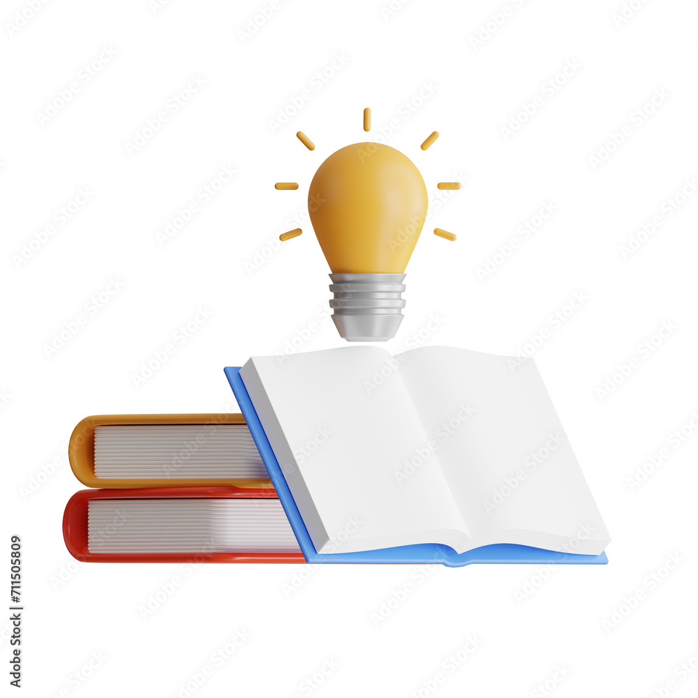 3D Knowledge Model Empowering Minds and Inspiring Growth. 3d illustration, 3d element, 3d rendering. 3d visualization isolated on a transparent background 3D Knowledge Model Empowering Minds and Inspiring Growth. 3d illustration, 3d element, 3d rendering. 3d visualization isolated on a transparent background