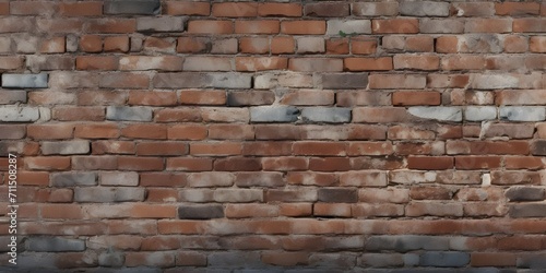 Rustic Beauty.Distressed Brick Wall Texture