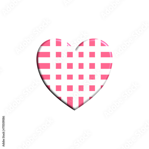 Pink heart, Valentine ' s day.