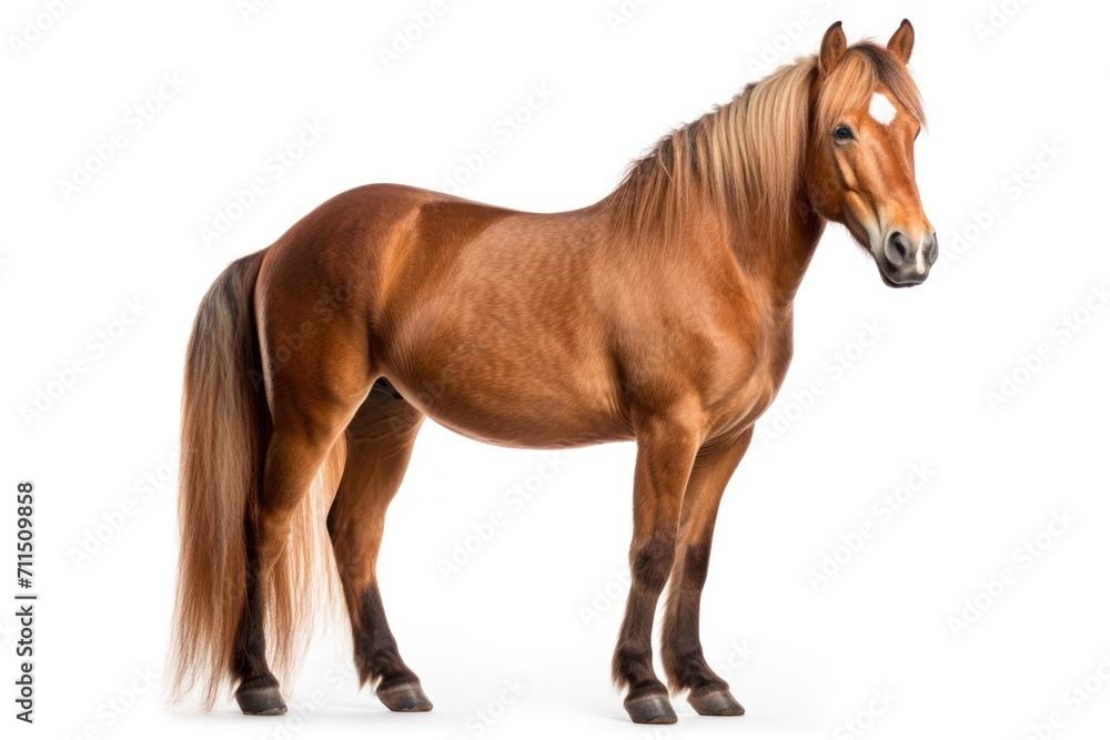 Obraz premium Horse isolated on a white background