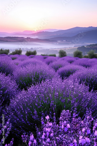  Lavender Symphony Under Sky   spring art