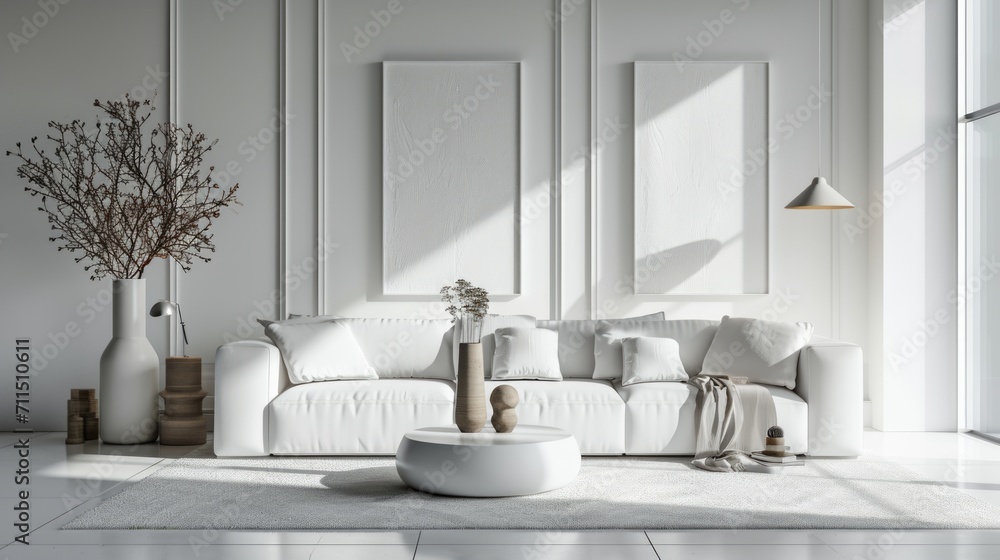 eco friendly home interior house beautiful design ideas concept clean warm space natural material soft touch and techture with decoration frame on beige wall mockup room interior background creation eco friendly home interior house beautiful design ideas concept clean warm space natural material soft touch and techture with decoration frame on beige wall mockup room interior background creation