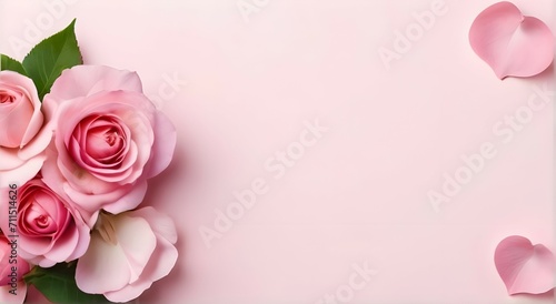 Rose flower background