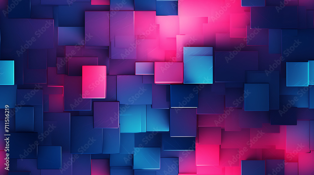 Blue, pink purple high tech simple ui ux backround texture, gaming, online, computer. - Seamless tile. Endless and repeat print.	