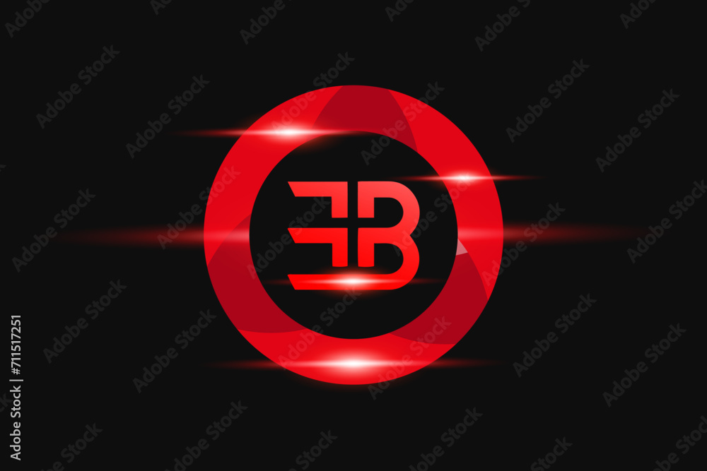 EB Red logo Design. Vector logo design for business. EB Red logo Design. Vector logo design for business.