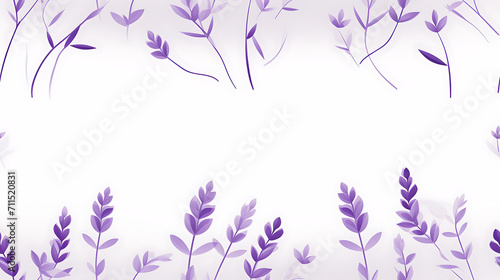 pattern with lavender - seamless floral with flowers - Seamless tile. Endless and repeat print. © LiezDesign