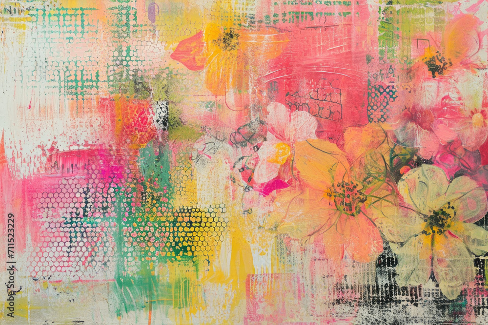 Obraz premium Vibrant Spring Symphony, spring art