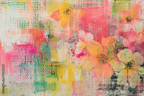 Wallpaper Mural Vibrant Spring Symphony, spring art Torontodigital.ca