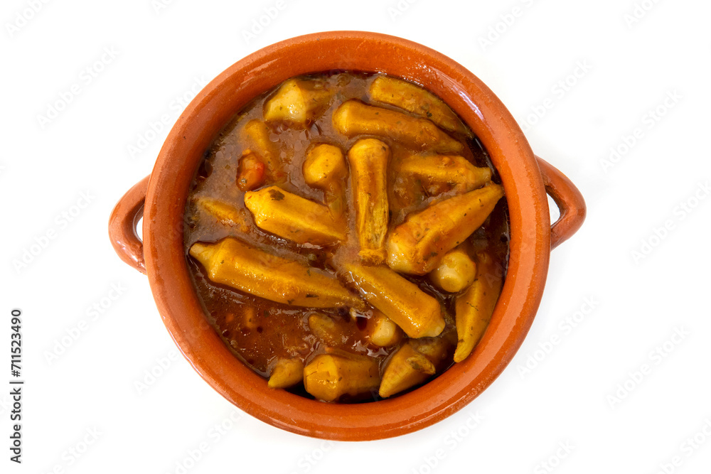 Stewed Okra in Tomato Sauce