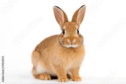 Rabbit isolated on a white background © Johannes