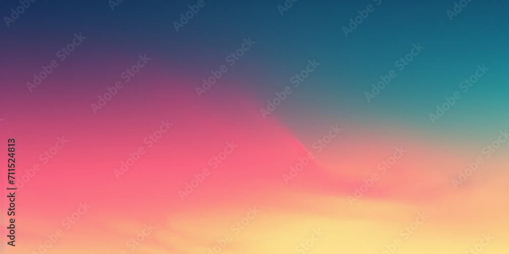 Gradient wall paper of of cloudscape at sunset with dreamy beautiful colors ,smooth orange blue gradient of dawn sky, smooth orange blue gradient of dawn sky