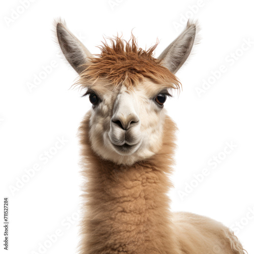 Llama Isolated on transparent Background © posterpalette