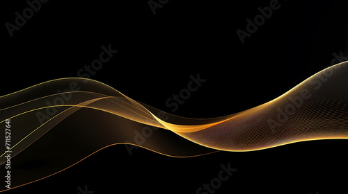 Abstract background and data transfer concept, abstract line art background