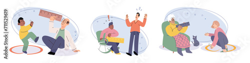 Introvert vector illustration. Being introverted does not equate to being sociopath it simply means having different social preferences Introverts find comfort in their own company and inner world