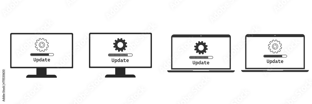 Load bar icon. Dawnloading set flat background vector ilustration. Load bar icon. Dawnloading set flat background vector ilustration.