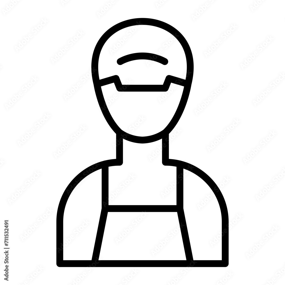 Painter Line icon Painter Line icon