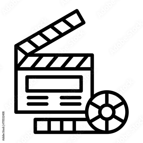 Film Reel Line icon