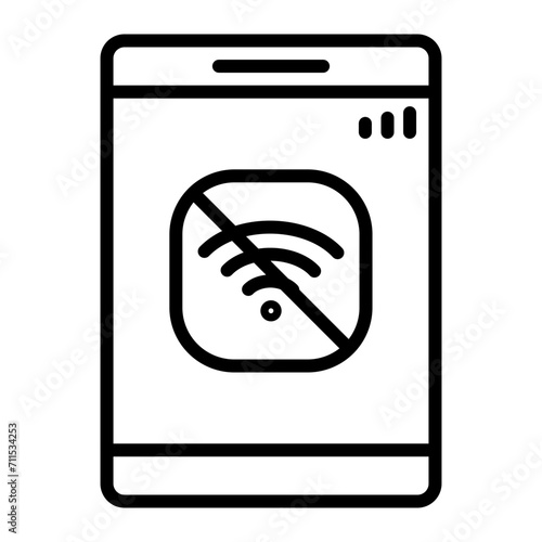 NoInternet Line icon
