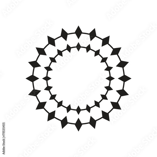 Fototapeta Naklejka Na Ścianę i Meble -  abstract circle icon vector