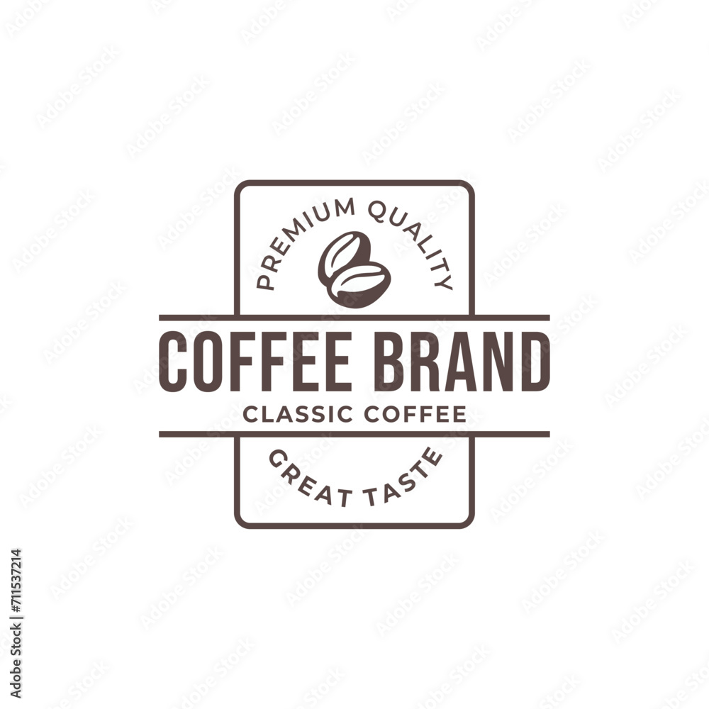 Coffee logo, suitable for coffee shop logo or product brand identity. Coffee logo, suitable for coffee shop logo or product brand identity.