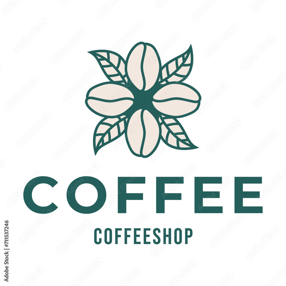 Coffee logo, suitable for coffee shop logo or product brand identity. Coffee logo, suitable for coffee shop logo or product brand identity.