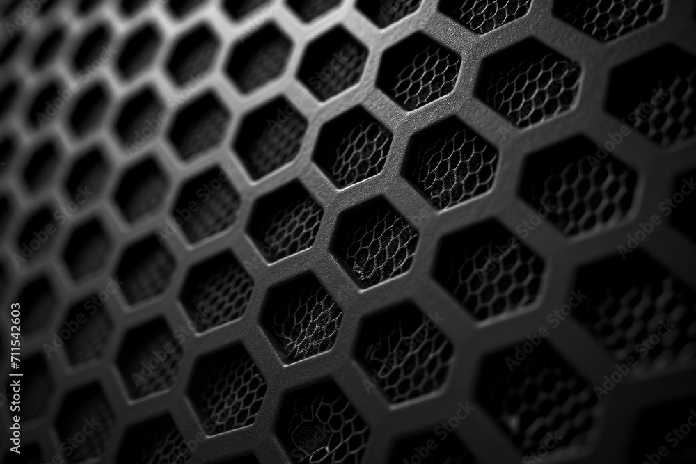 A detailed view of a metal surface with various holes. This image can be used to represent industrial design, engineering, or construction. A detailed view of a metal surface with various holes. This image can be used to represent industrial design, engineering, or construction.
