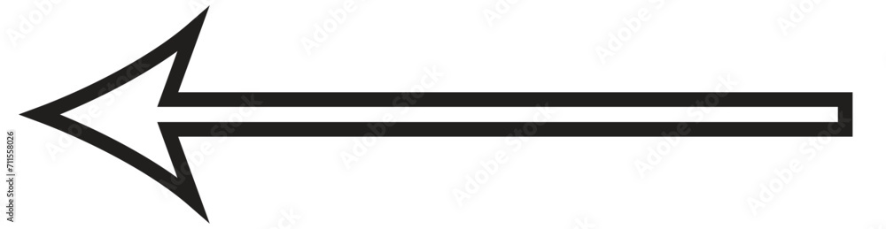 long Arrows vector set. Arrow icon collection. Set different arrows or web design long Arrows vector set. Arrow icon collection. Set different arrows or web design