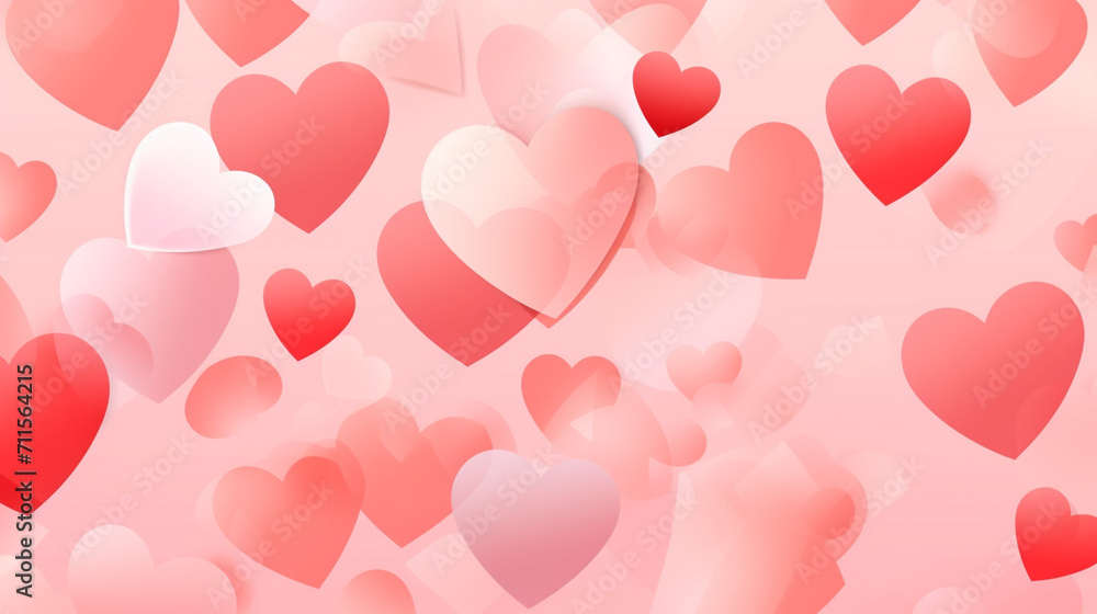 A pattern of large and small red hearts, clear shapes,Red love heart seamless pattern illustration. Cute romantic pink hearts Light background. illustration watercolor illustration watercolor A pattern of large and small red hearts, clear shapes,Red love heart seamless pattern illustration. Cute romantic pink hearts Light background. illustration watercolor illustration watercolor