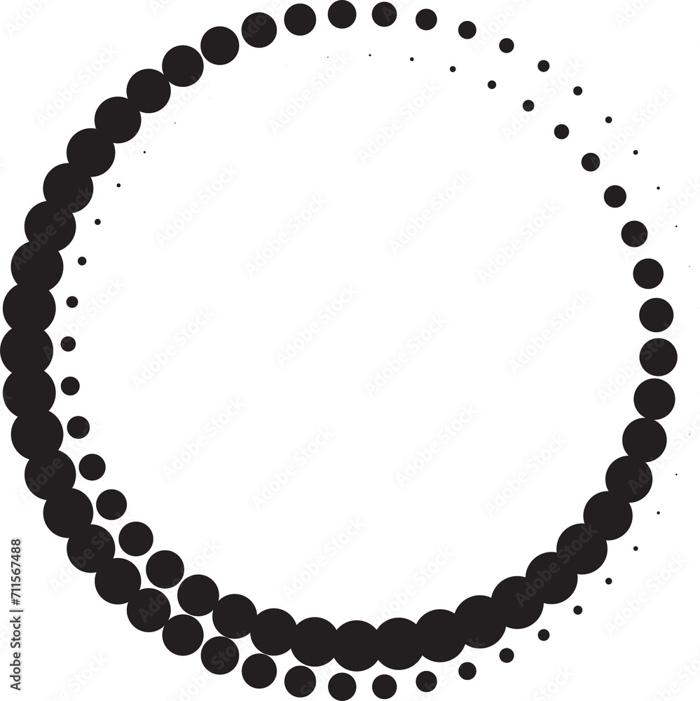 Halftone circular dotted spiral. Design element Halftone circular dotted spiral. Design element