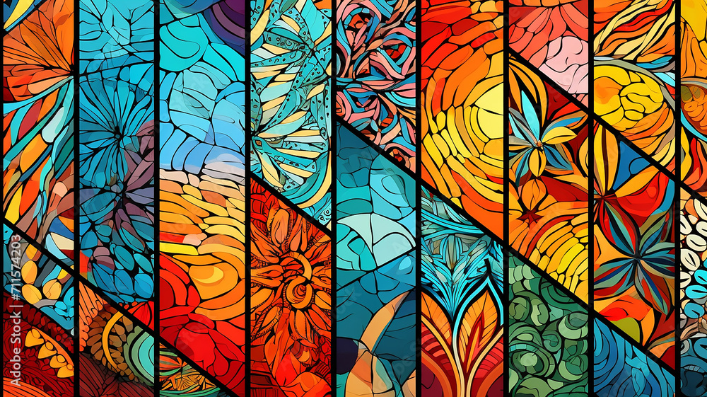 patchwork pattern from abstract patchwork pattern from abstract