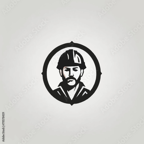 Coal Mining logo Eps Format Very Cool Design