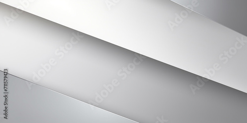 Abstract white and silver are light pattern gray with the gradient is the with floor wall metal texture soft tech diagonal background black dark clean modern AI-generated Image