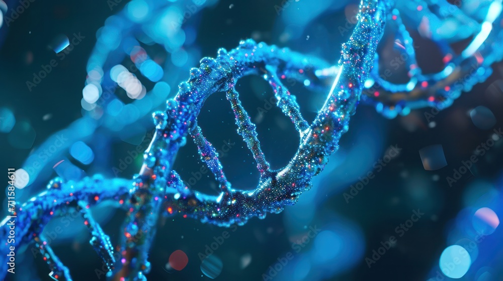 Human spiral DNA structure Human spiral DNA structure