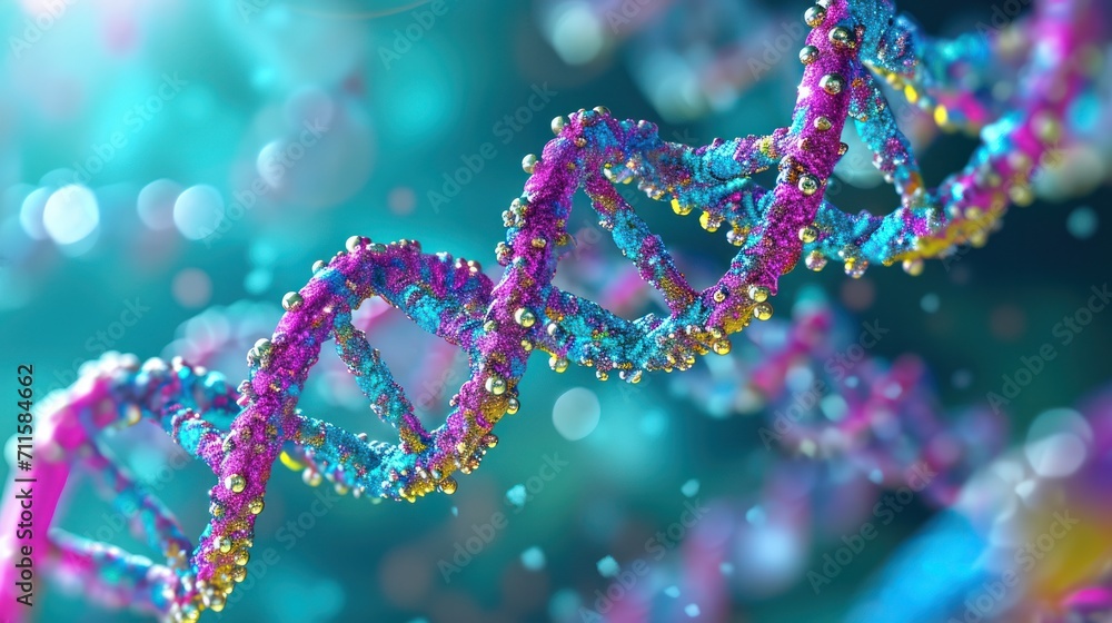 Human spiral DNA structure