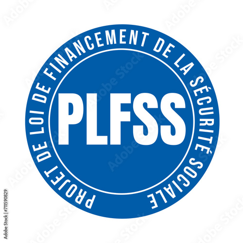 Symbole PLFSS projet de loi de financement de la sécurité sociale 