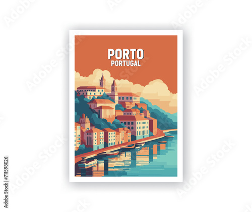 Illustration Art. Travel Poster Wall Art. Minimalist Vector art