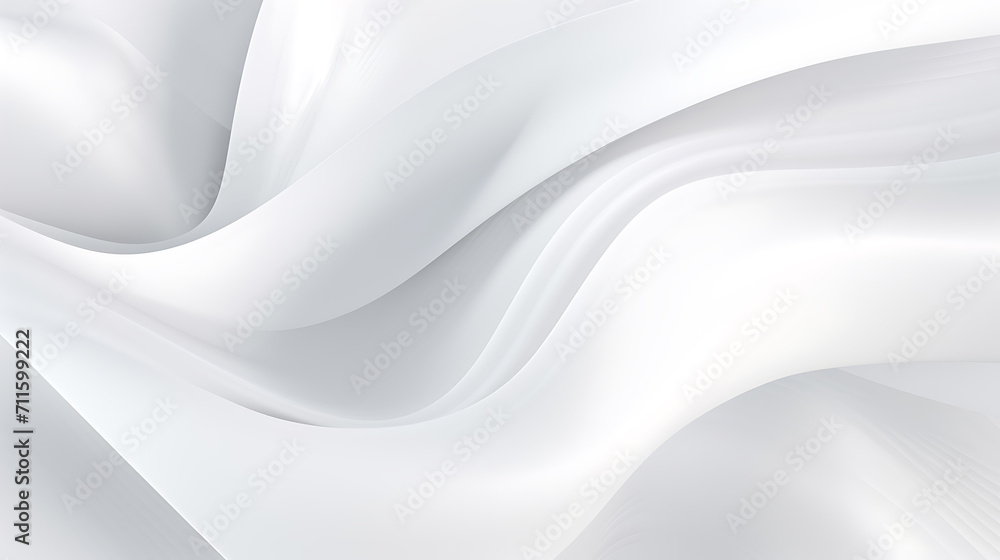 White and light grey abstract wave background. Modern lines form an elegant, luxurious, smooth, and clean texture. Gives the design an exclusive feel. Created with Generative AI. White and light grey abstract wave background. Modern lines form an elegant, luxurious, smooth, and clean texture. Gives the design an exclusive feel. Created with Generative AI.