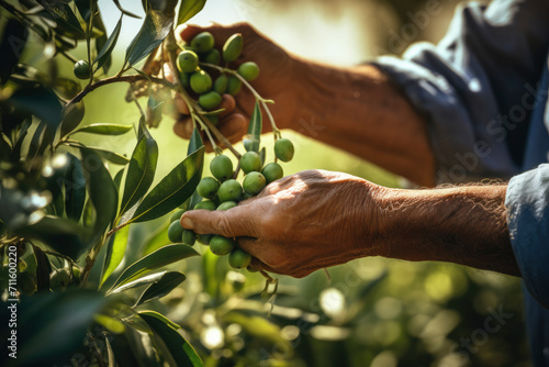 Vászonkép Olive harvest