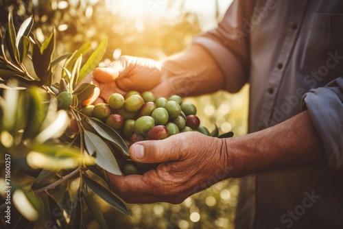 Fotótapéta Olive harvest