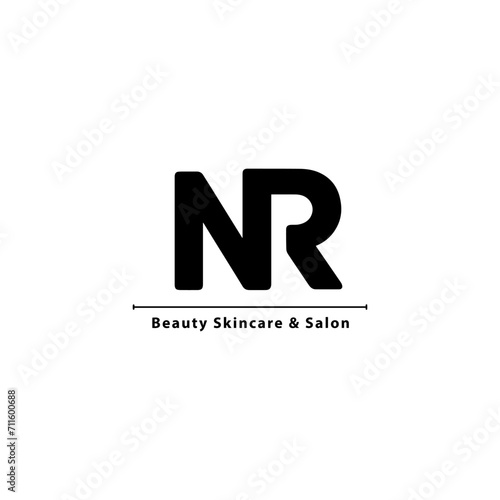 beauty salon Letter logo design template vector. beauty salon Business abstract connection vector logo. beauty salon icon circle logotype. 