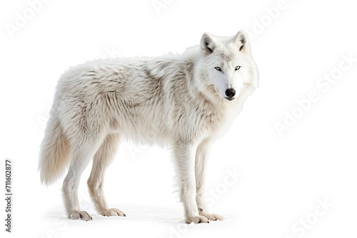 Arctic Wolf Isolated photo