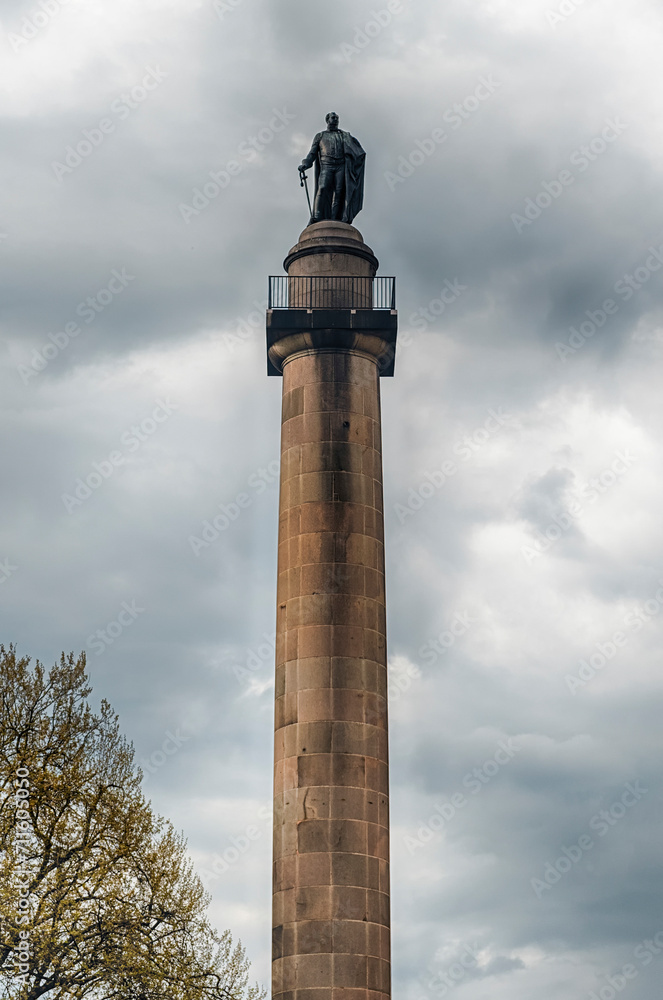 The Duke of York Column, iconic monument in London, UK