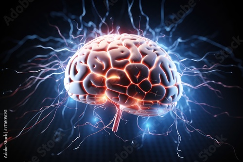 Brain energy lightning and thunderbolt flashes. Oxidative phosphorylation, cerebral circulation, oxygen metabolism. Energy substrates and reserves crucial for neuronal activity. Glial cells, astrocyte photo